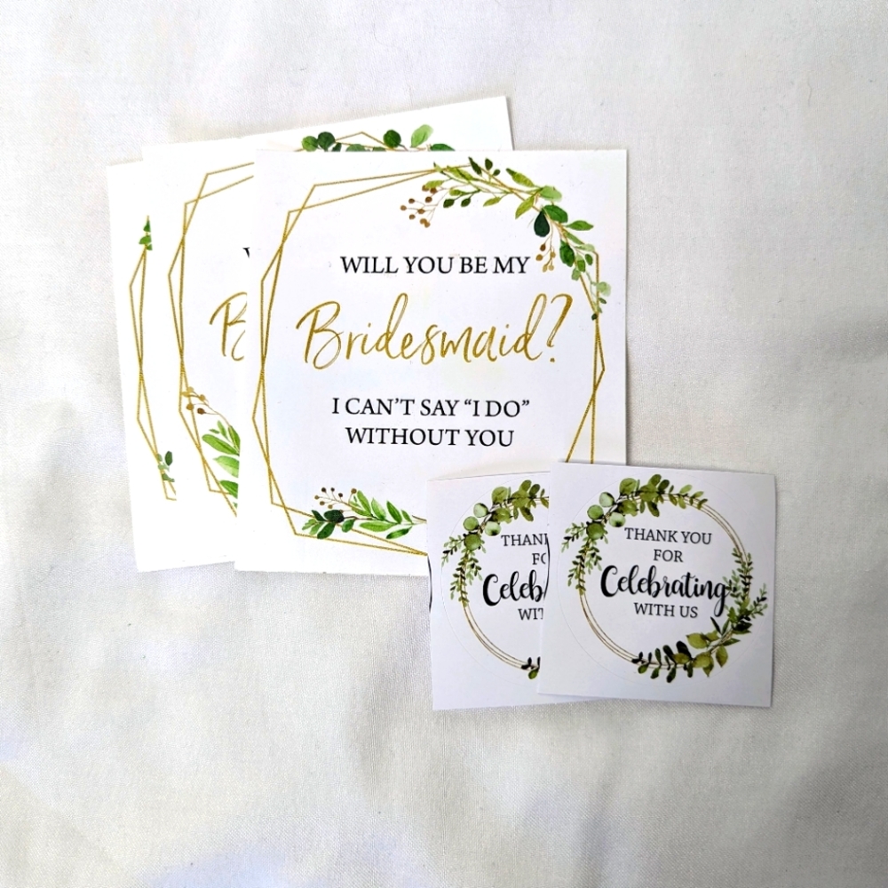 Bridesmaid Sticker Bundle